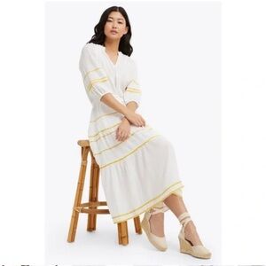 Draper James Martina Popover Ric Rac Dress